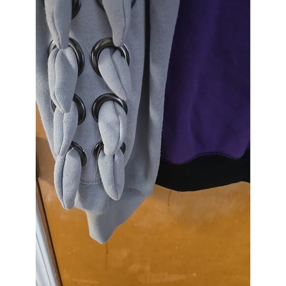 Teenage TURTLES MUTANT NINJA Men's ZIP Hoodie Jacket Grey L Ripple Junction - Picture 7 of 7